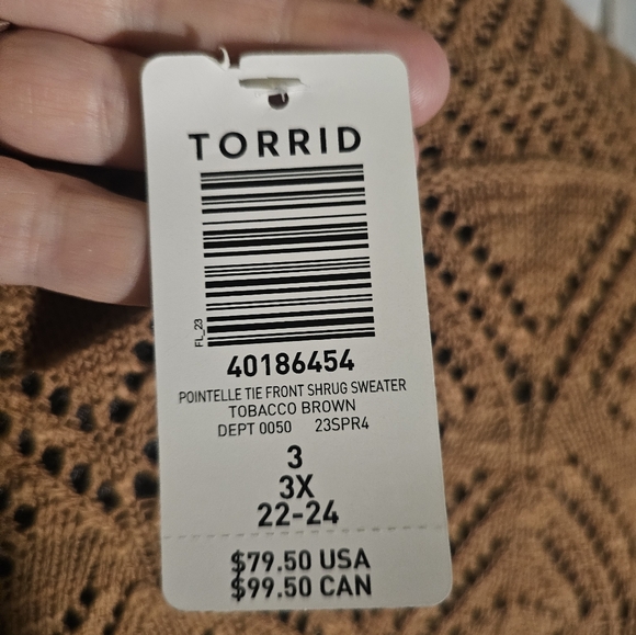Torrid sweater knit cardigan - Picture 4 of 7
